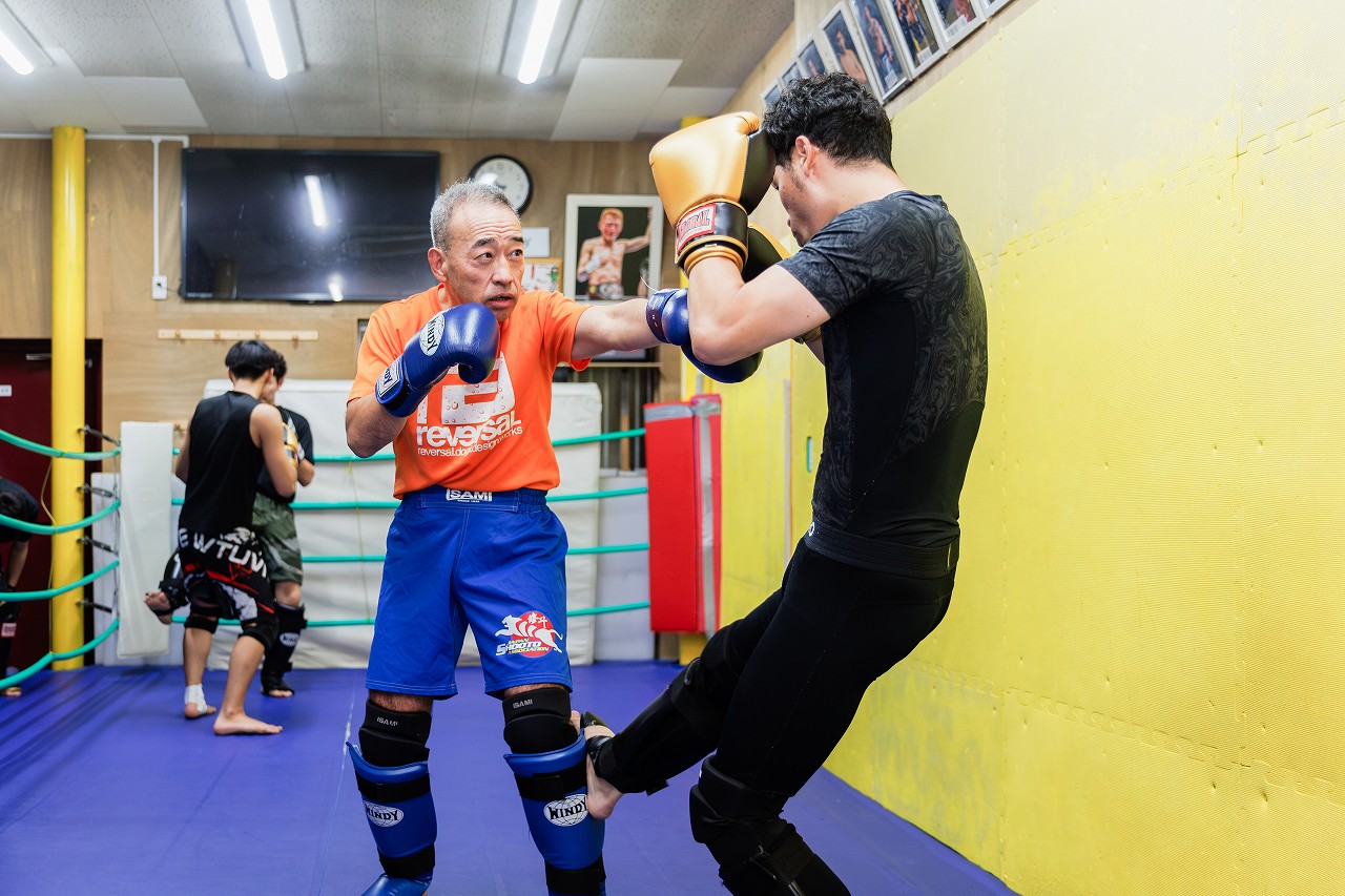 寝屋川市の格闘技ジム修斗GYMS直心会 キックボクシングクラス 型