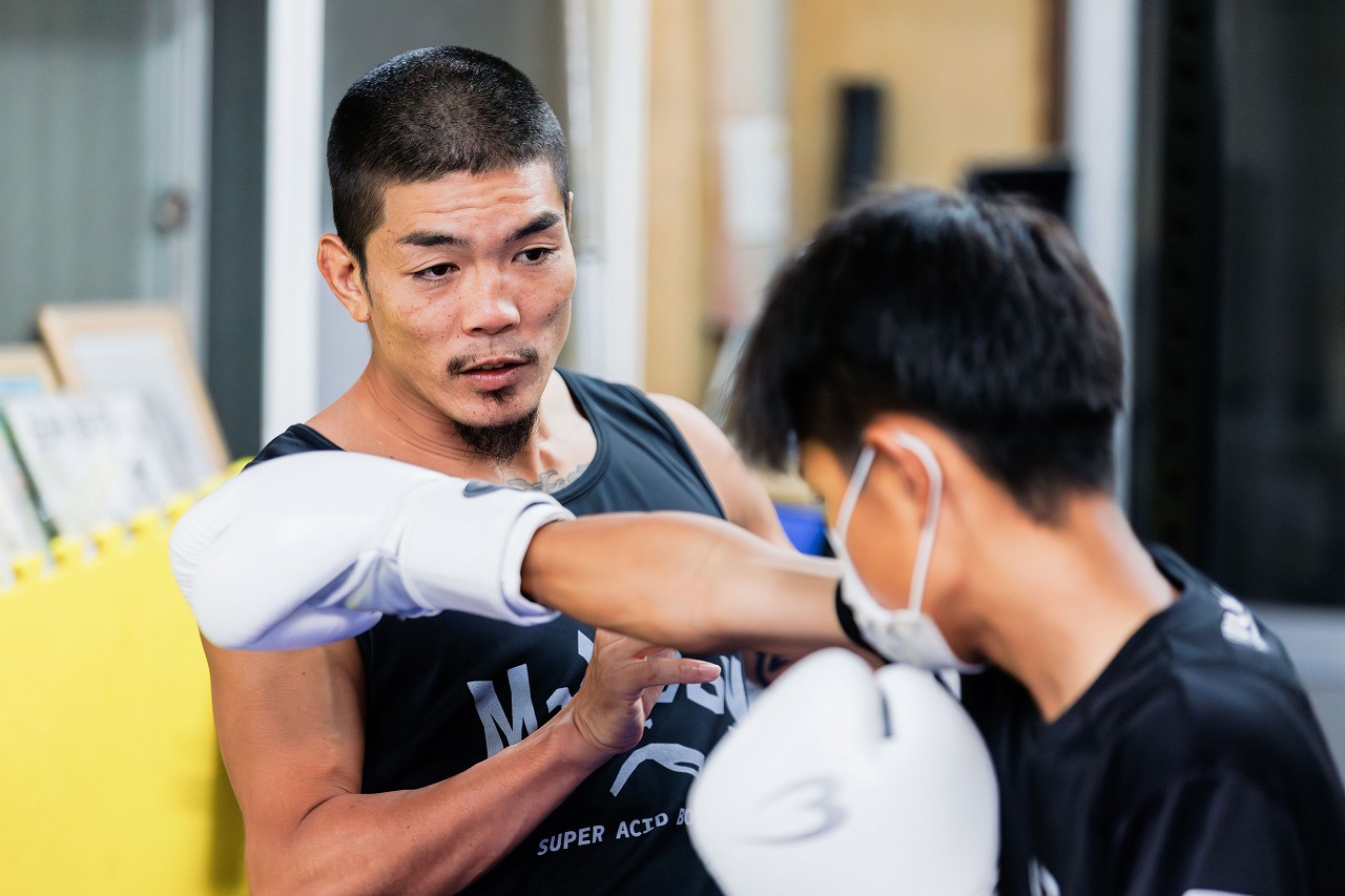 寝屋川市の格闘技ジム修斗GYMS直心会 キックボクシングクラス 夜叉坊クラス